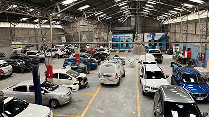 imagen local de impulso automotriz